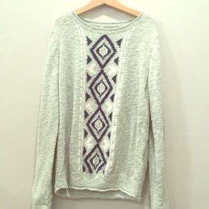 mint sweater